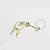 BN22 Navel Piercing Filtro Dos Sonhos Banho Ouro - Imagem 1