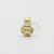 MB35 Microbell Patinha Chapa Banho Ouro - Imagem 1