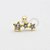 MB83 Microbell Cluster 3 Estrelas Banho Ouro - Imagem 1