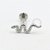 PB78 Labret Cobra Aço 316L - Imagem 1