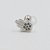 PR16 Microbell Hamsa Prata 925 - Imagem 1