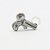 PR23 Labret Revolver Prata Haste titânio - Imagem 1