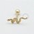 OR18 Microbell Reto Cobra Ouro 18K (6mm 0,041/ 8mm 0,043) - Imagem 1