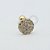 OR28 Microbell Circulo Ouro 18K (6mm 0,60g /8mm 0,62g) - Imagem 1