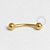 PVD15 Microbell Curvo aço PVD Gold - Imagem 1