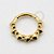 PVD45 Segmento indiano (modelo 4) aço PVD gold - Imagem 1