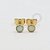 PVD48 Brinco Opala Aço PVD Gold - Imagem 1
