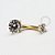 PVD78 Navel CZ aço PVD gold - Imagem 1