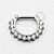 TN128 Segmento Clicker Septo CZ Titânio ASTM F136 (OUTLET) - Imagem 1