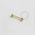 AP02 Microbell Reto Banho Ouro 18K - Imagem 1
