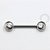 TN875 Nipple Saturno Push Pin Unilateral Titânio ASTM F136 - Imagem 1