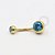 TN483 Navel Zirconia Titânio PVD Gold - Imagem 2
