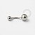 TN428 Navel Piercing Sem Pedra Titânio - Imagem 1