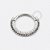 TN475 Segmento Frontal Cristal Black Titânio ASTM F136 - Imagem 1