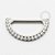 TN617 Nipple Clicker Haste Reta Cravejado Titânio ASTM F136 - Imagem 1