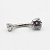 TN01 Navel Piercing CZ Titânio ASTM F136 - Imagem 2