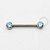 TN431 Nipple Zirconia Flat Rosca Interna Titânio ASTM F136 (14mm) - Imagem 1