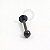 PVD01 Labret Aço PVD Black - Imagem 1