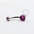 TN92 Navel Piercing Pedra Flat Zirconia Titânio - Imagem 6
