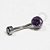 TN92 Navel Piercing Pedra Flat Zirconia Titânio - Imagem 7
