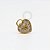 PVD103 Labret Coração Trancado PVD Gold - Imagem 1