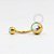 PVD101 Navel Zirconia PVD Gold - Imagem 2