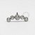 TN169 Topo Cluster Vertical Helix Titânio ASTM F-136 - Imagem 1