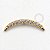 TN669 Topo Cluster Fino Zirconia Titanio PVD Gold - Imagem 1
