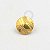 TN689 Topo Bola De Saseball Titânio PVD Gold - Imagem 1
