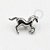 TN784 Topo Mini Cavalo Titânio ASTM F136 - Imagem 1
