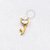 TN897 Topo Tulipa Cristal Titânio PVD Gold - Imagem 1