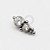TN305 Topo 2 Zirconias + Esferas (Modelo2) Titânio - Imagem 1