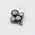 TN467 Topo Big Stone Com 3 Zirconias Titânio - Imagem 2