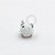 TN942 Topo Push Pin Pedra Opala Titânio - Imagem 1