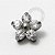 TS02 Topo Flor Swarovski - Imagem 1