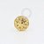 PVD108 Labret Sol Aço PVD Gold - Imagem 1