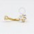 PVD109 Navel Estrela Aço PVD Gold - Imagem 1