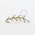 OR39 Microbell Galho 10 Navetes Ouro 18K (6mm 0,77g/ 8mm 0,79g) - Imagem 1