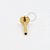TN97 Haste Push Pin Titânio PVD Gold - Imagem 1