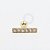 OR50 Microbell Barra 6 CZ Ouro 18K (0,40g) - Imagem 1