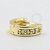 AR60 Argola Clicker 4 CZ Banho Ouro - Imagem 1