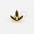 TN652 Topo Clover Titânio PVD Gold - Imagem 1