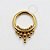 TN1091 Segmento Esferas Titânio PVD Gold (OUTLET) - Imagem 1