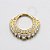 TN1098 Segmento Cravejado Duplo Titânio PVD Gold (OUTLET) - Imagem 1