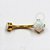 TN1117 Navel Pedra Opala Titânio PVD Gold (OUTLET) - Imagem 1