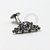 TN1151 Navel Push Pin Cluster Titânio ASTM F-136 - Imagem 1
