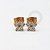 TN1157 Brinco Flor Titânio PVD Gold - Imagem 1