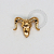 TN1174 Topo Bode Titânio PVD Gold - Imagem 1