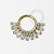 TN1239 Segmento Opala-CZ Baguettes Titânio PVD Gold  (OUTLET) - Imagem 1