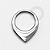 TN1279 Segmento Gota Frontal Titânio ASTM F-136 - Imagem 1